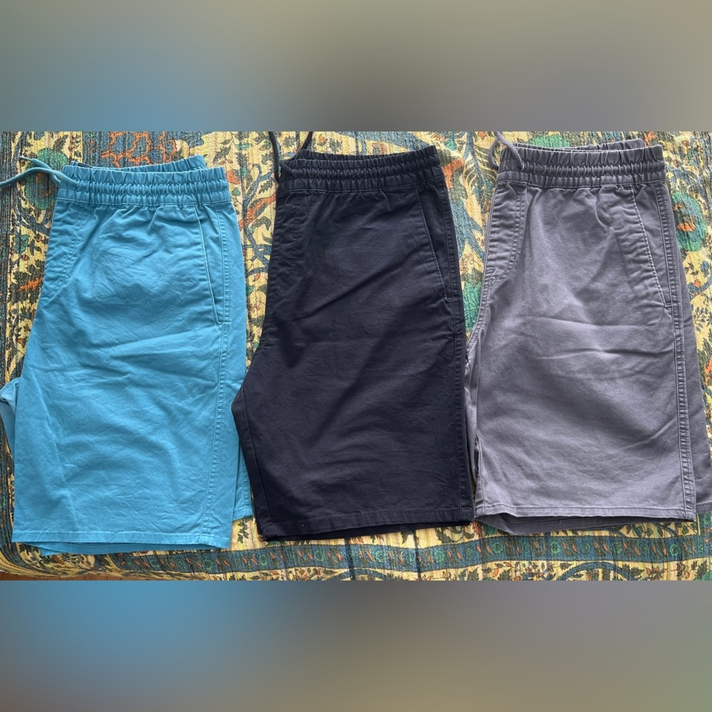3-Pack Volcom Chino Drawstring Shorts